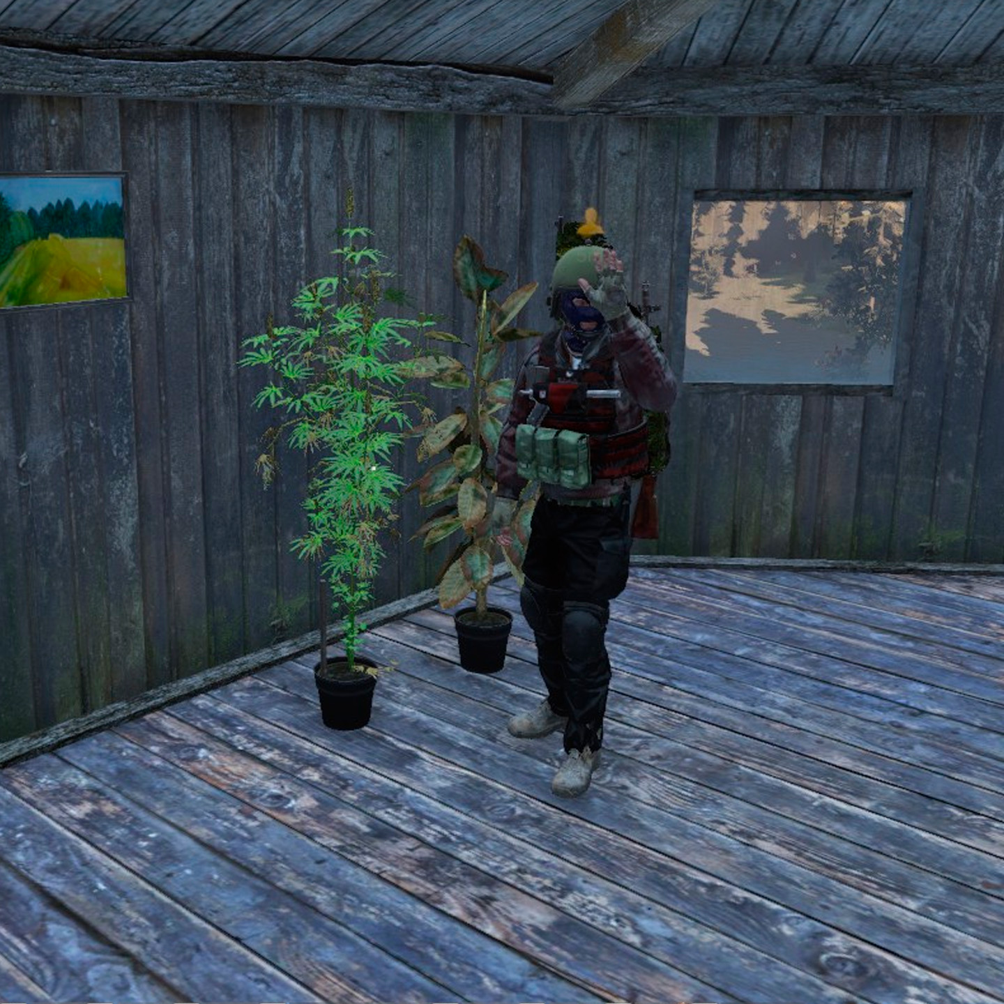 Exploración en Deer Isle en el servidor DayZ hardcore DefconZ